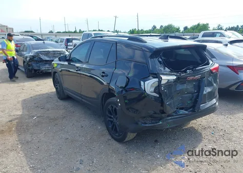 2021 GMC Terrain Fwd Sle from USA, damaged, VIN 3GKALMEVXML344634